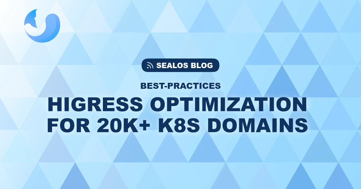 From Minutes to Seconds: How Sealos Conquered the 20,000-Domain Gateway Challenge